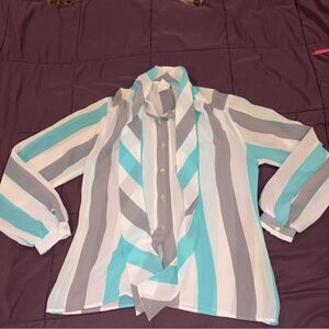 Vintage Style Rite Size 10 Women’s Blouse